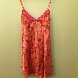 Victoria’s Secret floral short chemise